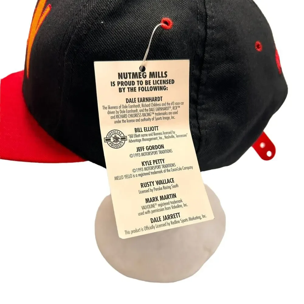 Vtg Ernie Irvan #28 Havoline Nascar Hat NUTMEG Snapback Stitched Logo 90's NWT